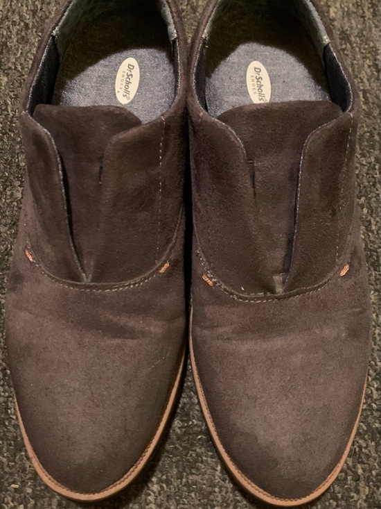 Dr. Scholl's Shoes - Women Dr. Scholl’s Gray Glisten Slip-on Loafers Sz. 7M